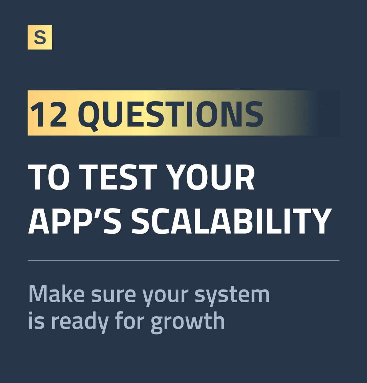 Test Your App for Scalability
