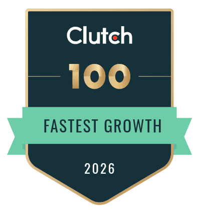 100 fastest-growing B2B agencies on Clutch